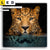 Led Wechsel Leinwand Leopard Im Wasser Quadrat Motivorschau
