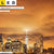 Led Wechsel Leinwand Manhatten Bei Sonnenuntergang Panorama Zoom