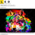 Led Wechsel Leinwand Pop Art Wolf Querformat Motivorschau