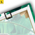 Leinwandbild Bananenpalme Quadrat Materialbild