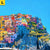 Leinwandbild Buntes Dorf Manarola Hochformat Zoom