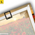 Leinwandbild Sommerlandschaft Mit Rotem Mohn Quadrat Materialbild