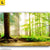 Leinwandbild Waldpanorama Querformat Motivorschau